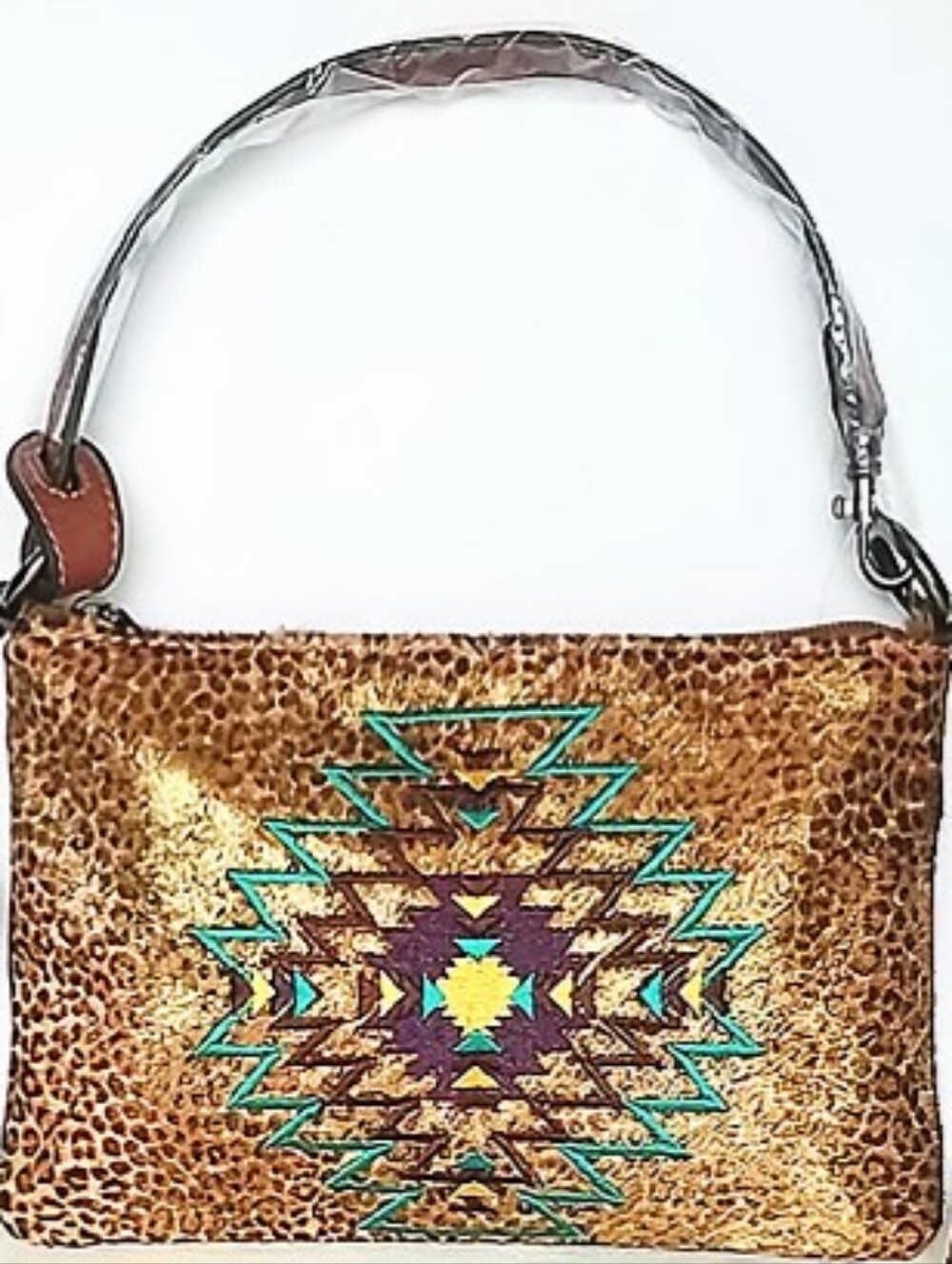 Southwestern Aztec Star Shoulder Crossbody Bag
